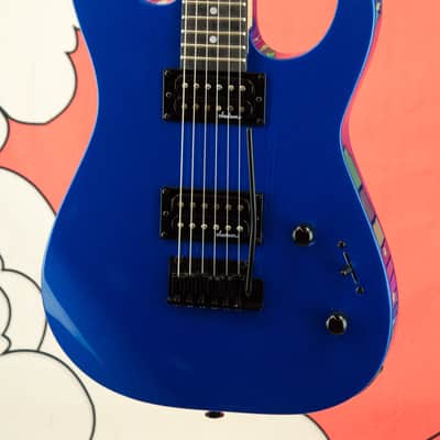 Used Jackson JS11 Electric Guitars, Blue image 3