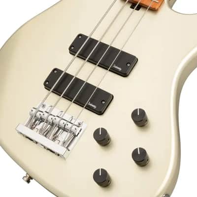 Sadowsky MetroExpress 24-Fret Modern Bass, Roasted Maple Fingerboard, 4-String - Solid Champagne Metallic High Polish image 5