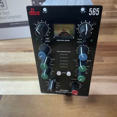 dbx 565 500 Series Dual-Channel Optical Compressor 2010s - Black image 2