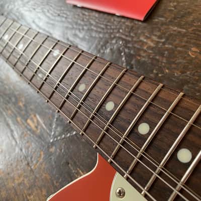 Fender Japan Limited Edition Japanese Domestic Only FSR 1960's Fully Bound Custom Telecaster Fiesta Red MIJ image 11