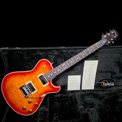 Knaggs Guitars Kenai Trem - Cherry Burst image 1