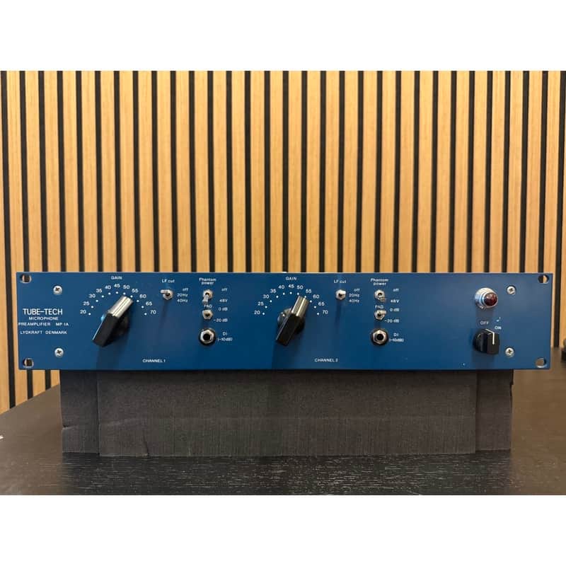 Tube-Tech MP 1A 2-Channel Mic Pre / DI 2000s - Blue image 1