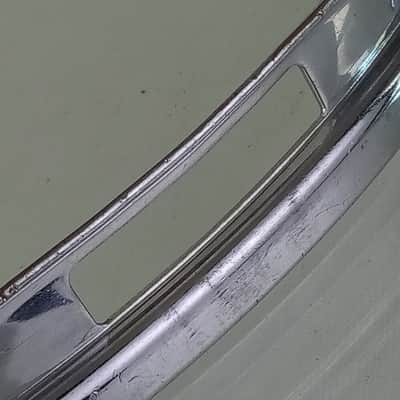Ludwig 15" COB BRASS 60s Triple-Flange Snare Drum Chrome Resonant Rim/Hoop 8-Lug image 5