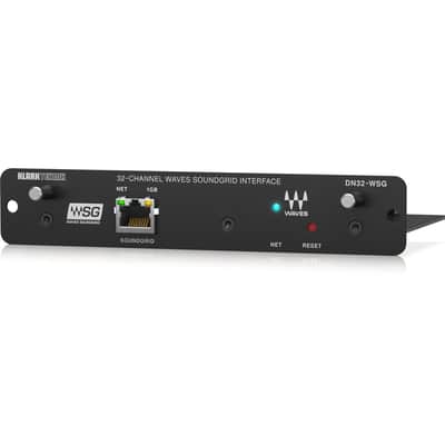 Klark Teknik DN32-WSG Expansion Card for 32-Channel Low-Latency AoIP in WAVES SoundGrid Networks image 3
