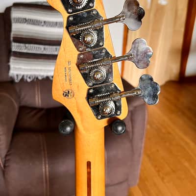 Fender Vintera '50s Precision Bass with Maple Fretboard 2019 - Vintage Blonde image 4