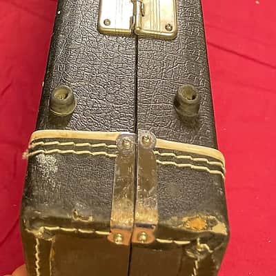 MIJ bass hard case with blue lining 70s image 9