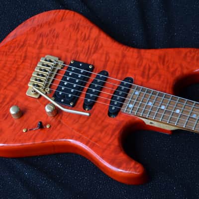 Valley Arts Guitars Custom Pro 2003*finest made in USA quality*selected tone woods:3D maple top/birdseye maple neck*US Sperzel tuners*US-made S.Duncan's/not Mexico* image 7