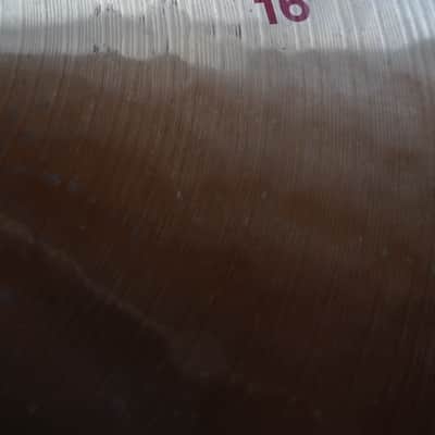 Paiste  Collectable,Ex Clem Cattini 2002 ,16" crash cymbal+ real signature  1981 - Traditional image 9