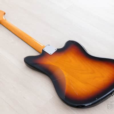 1995 Fender Jazzmaster Left-Handed ‘62 Vintage Reissue JM66-92L Sunburst, Japan MIJ image 13