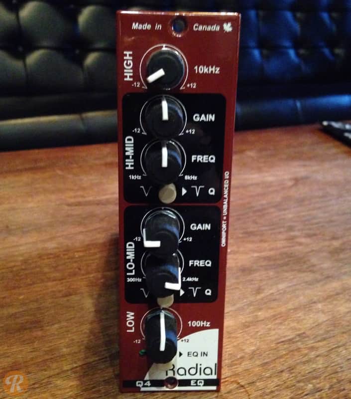 Radial Q4 500 Series 4-Band EQ image 1