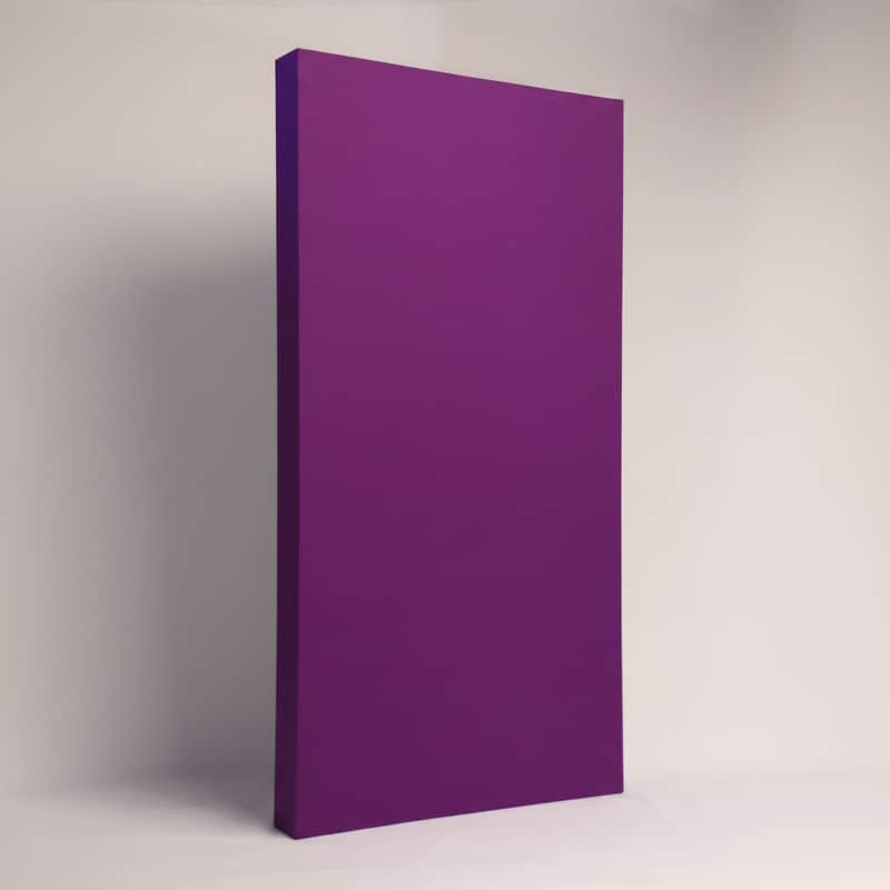 Acoustic Wall Panel | Grape | Professional Sound Absorbing Panel | Recording Studio, Home Studio, Mixing Room, Mastering Suite, Podcast Studio, Home Theater, Broadcast Studio, Streaming Room, Office & Vocal Booth | Made in USA image 1