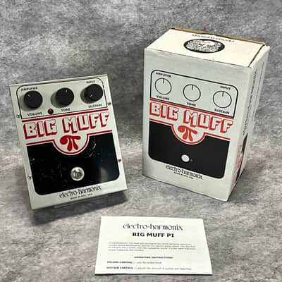 Electro-Harmonix Big Muff Pi 2000 - Present - Silver / Black / Red image 1