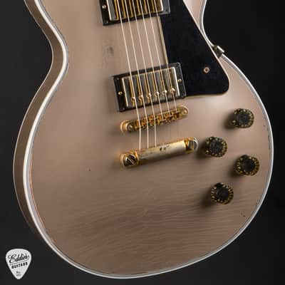 Gibson Custom Shop Dealer Select Murphy Lab Les Paul Custom Heavy Aged Gold Mist Poly #CS600667 image 6