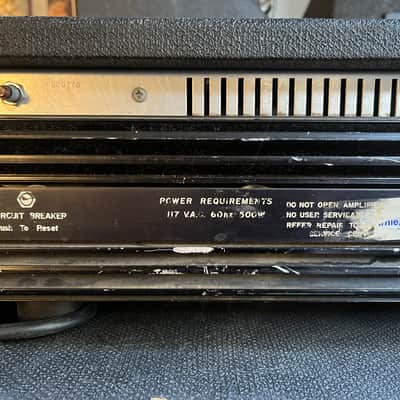 Sunn Coliseum Lead w/ Sunn 4/12” cabinet image 6
