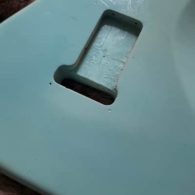 1978 Fender Stratocaster 3-Bolt Body - Sonic Blue Refin image 5