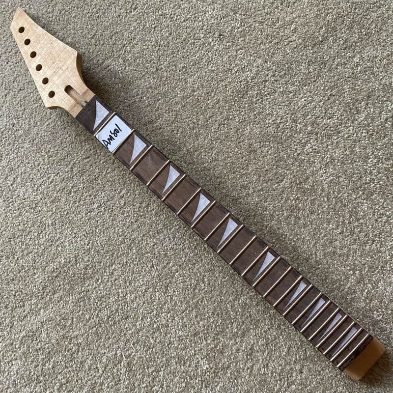 Cream Harley Benton Strat Style Maple Wood Neck, Rosewood Fingerboard 21 Frets image 1