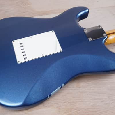 Fender FSR Traditional '50s Stratocaster MIJ 2018 Lake Placid Blue / Ice Blue Metallic Competition Stripe w/ Bag image 9