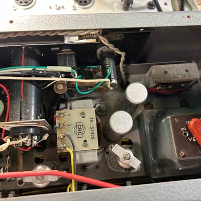 Heurtier 6w single ended el84 vintage tube amplifier project PA filmosound amp image 13