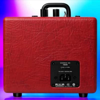 Phil Jones X4C Nanobass 35-Watt 1x4" Bass Combo, Red, w/Bluetooth, USB Power Bank Input image 6