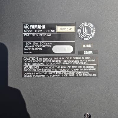 Yamaha QX21 Digital Sequence Recorder 1980s - Black image 5