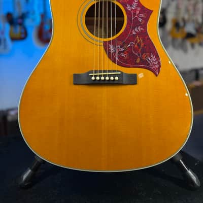 Epiphone Hummingbird Studio EC Acoustic-electric Guitar - Antique Natural GET PLEK'D! 238 image 4