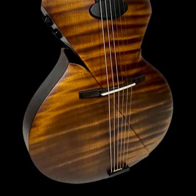 Ergon Acores-CCP 2022 Natural Figured Maple Top, Hollow Body, 4lbs 8.5oz (Authorized Dealer) image 2