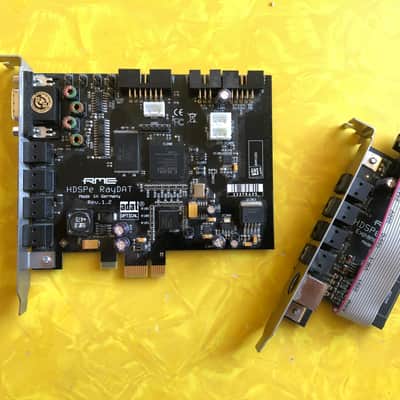 RME HDSPe RayDAT PCI Express Card - Used, v.1.2 board, includes expansion board image 1