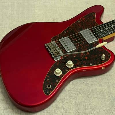 1997 Squier Jagmaster Vista Series Candy Apple Red 24" Scale 1st Issue MIJ Japan image 6