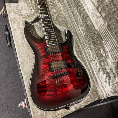 ESP E-II Horizon NT-II 2021 - Present - See Thru Black Cherry Sunburst image 1