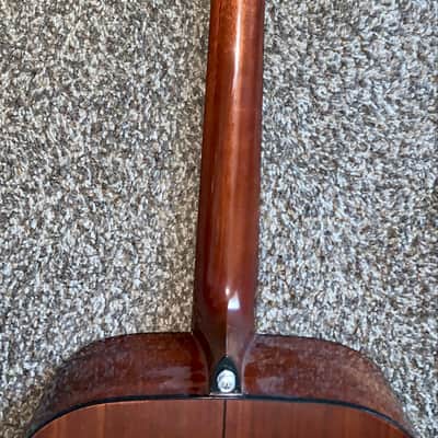 Vintage Angelica acoustic guitar made in japan image 9