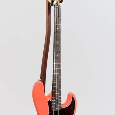 Fender Squier Classic Vibe '60s Jazz 4 String Electric Bass Guitar - Tahitian Coral image 5