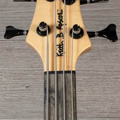 Roscoe Century Standard Plus 4J Fretless Bass Guitar Sunburst w/Case image 5