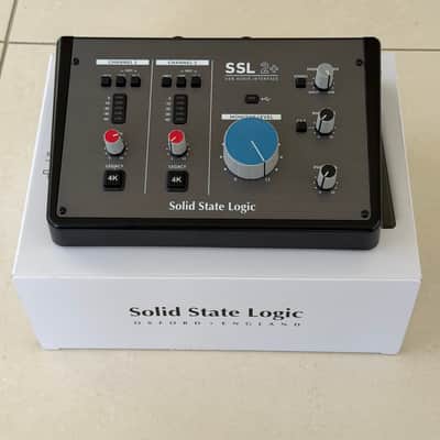 Solid State Logic SSL 2+ USB Audio Interface 2020 - Present - Black imagen 2