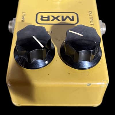 Vintage MXR Distortion + Circa - 1982 - Yellow X8711 image 2