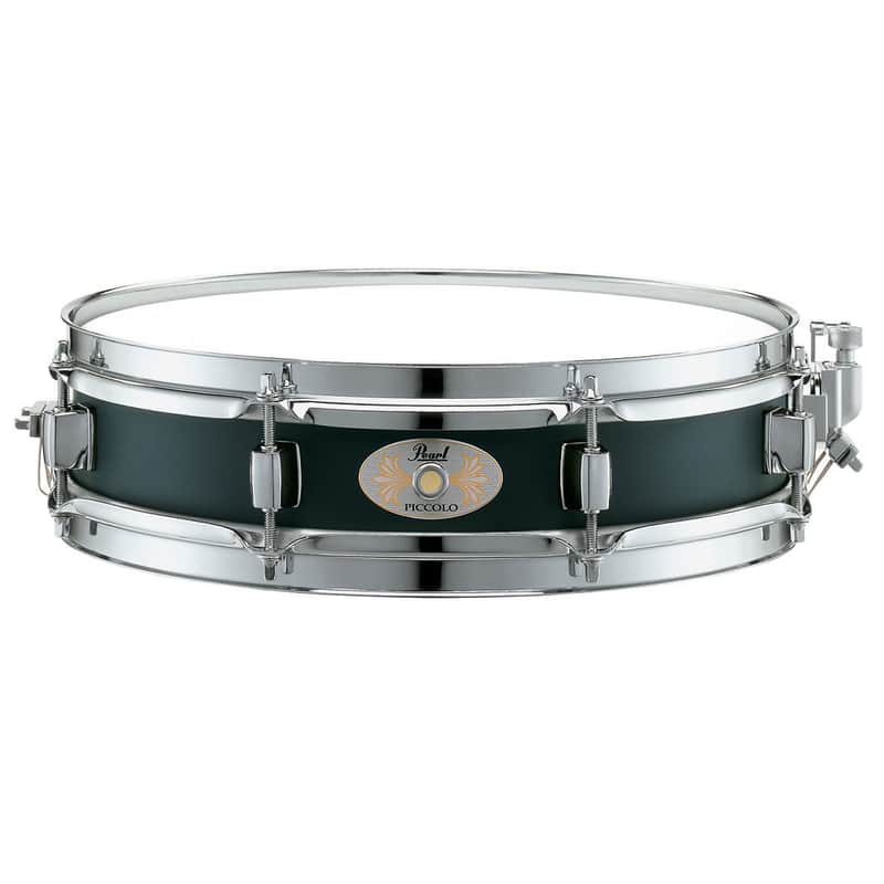 Pearl S1330B 13x3" Steel Piccolo Snare Drum image 1