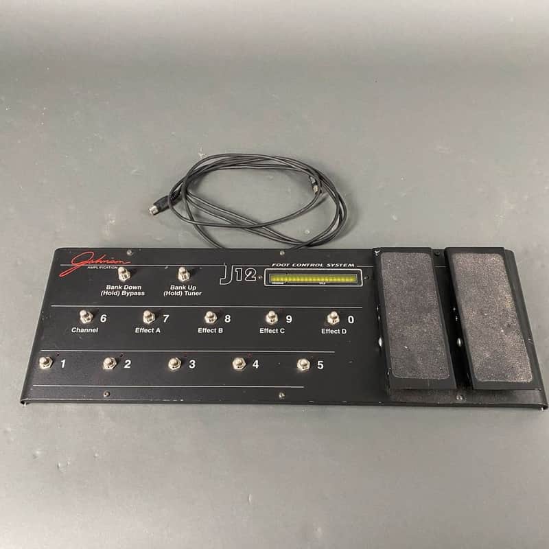 Johnson Johnson Amplification J12 Fußboard für JM 150 & JM 250 Midi - schwarz image 1