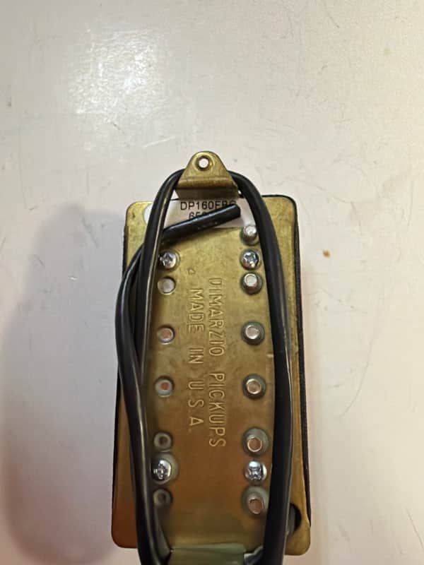 DiMarzio DP160FBC 2010 - Black and cream image 1