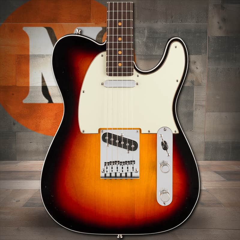 Fender American Ultra Luxe Vintage '60s Custom Telecaster Rosewood Fingerboard - 3-Color Sunburst image 1