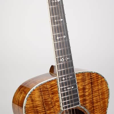 Bourgeois Luthier's Choice OM Style 45 - Koa w/ Holly Bridge & Binding image 10
