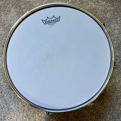 2026 Like-New: Erie steambent solid Canarywood/Sapele 13x7 snare, upgraded hardware, Canopus/extra wires image 5