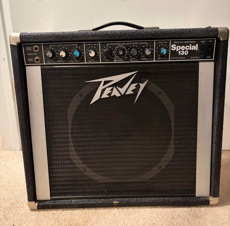 Peavey Special 130 Solo Series 130-Watt 1x12" Guitar Combo 1980s - Black image 1