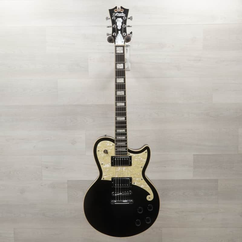 D'angelico Premier Atlantic Electric Guitar - Black image 1