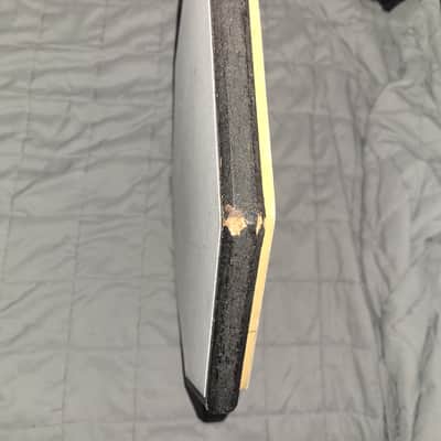 HQ Real feel drum pad RARE VARIANT yellow rubber/white brush surface image 4