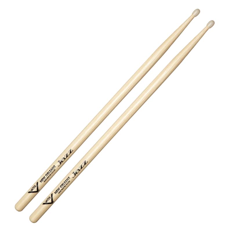 Vater New Orleans Jazz Nylon Tip USA Hickory Drum Sticks VHNOJN imagen 1