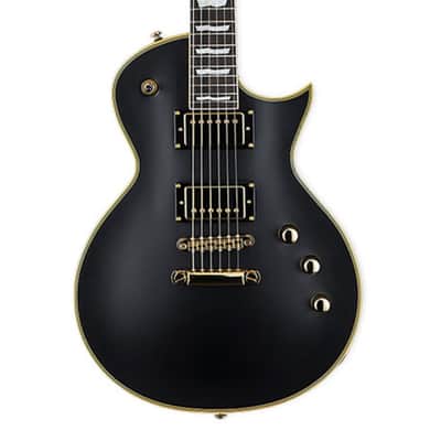 ESP LTD EC-1000 Electric Guitar w/Seymour Duncan - Vintage Black - B-Stock image 1