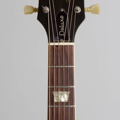 Gibson Les Paul Deluxe Solid Body Electric Guitar (1973), ser. #051390, original black tolex hard shell case. image 5