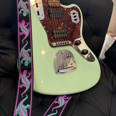 Fender Vintera '60s Jaguar Modified HH with Pau Ferro Fretboard 2019 - 2023 Surf Green image 2