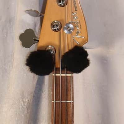 Fender Black Deluxe P-Bass Special Active 4-string electric bass Made in Mexico 2008 image 5