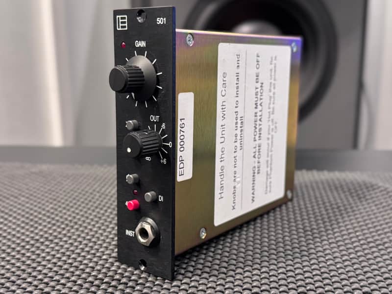 Electrodyne 501 High-End Mic Preamp / DI (s.n. 761) image 1