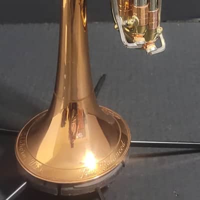 Getzen SUPER DELUXE TRUMPET -Copra -COPPER-BELL , Mouthpiece 3 Mutes & Original Case image 10